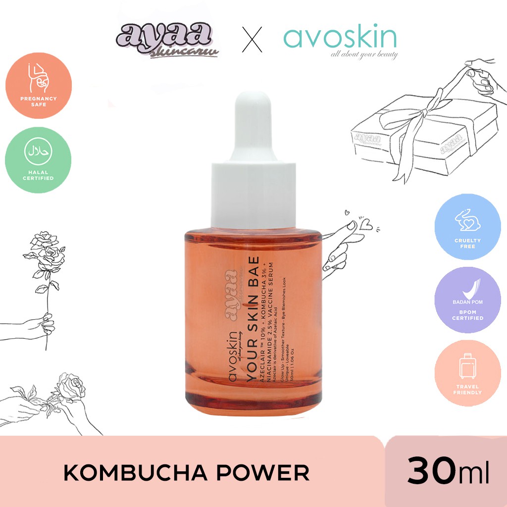 [CLEARANCE SALE 50% OFF] AVOSKIN Your Skin Bae YSB Serum Toner Niacinamide Hyacross Vit C Salicylic Acid Marine Collagen