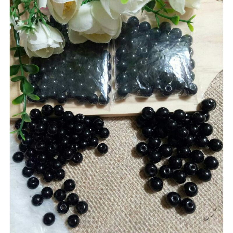 mutiara hitam curah berat 4mm/5mm/6mm/8mm/10mm/oval kecil/oval besar