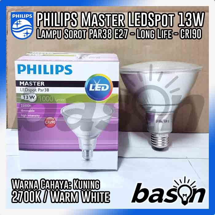 PHILIPS MASTER LEDspot D 13W 927 PAR38 LED 25D  - Dimmable