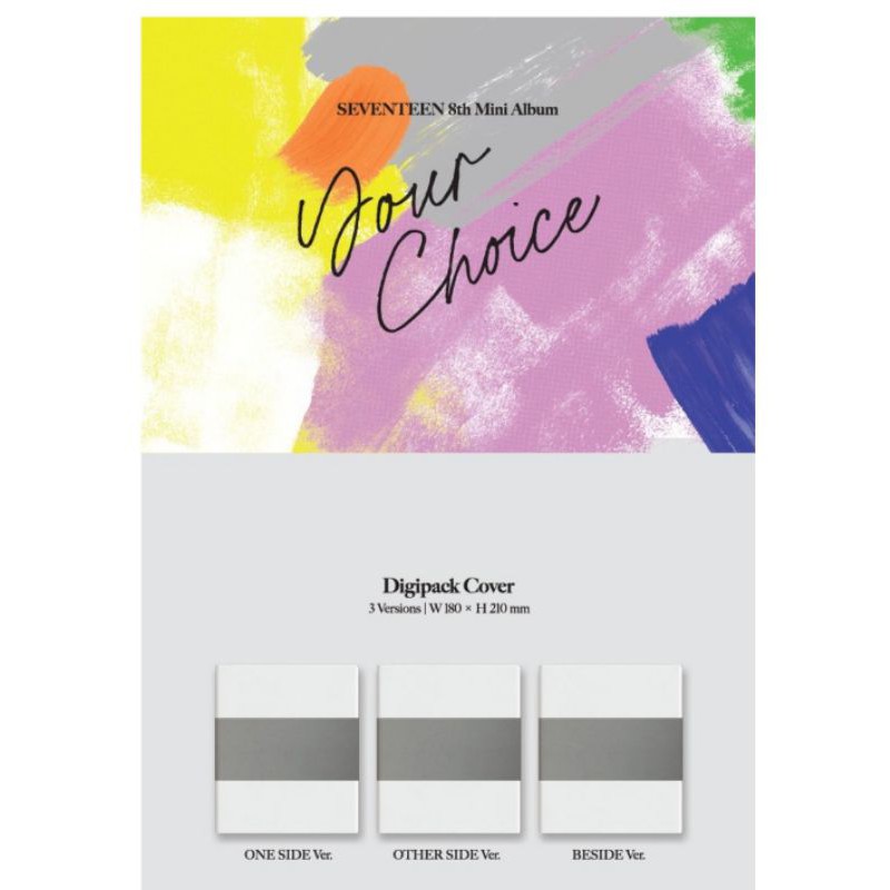 OPEN PO ALBUM SEVENTEEN YOUR CHOICE WEVERSE/YIZHIYU/KTOWN4U DLL (baca deskripsi)