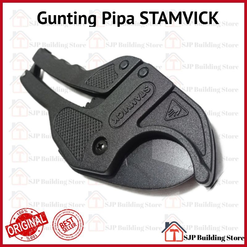 [COD] GUNTING PIPA STAMVICK HITAM - GUNTING PRALON - GUNTING PIPA AIR PANAS - GUNTING PVC