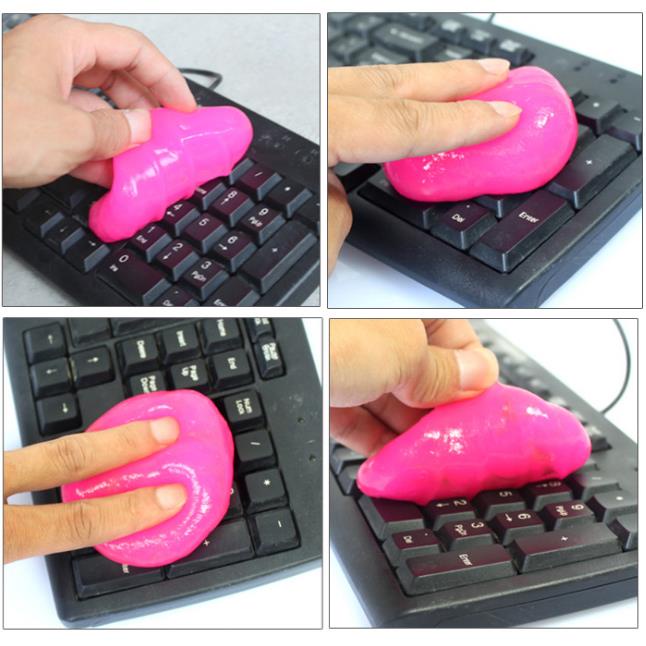 Gel Pembersih Debu Keyboard Komputer Laptop Dashboard Clean Vent Mobil AC Jel Jelly Serbaguna