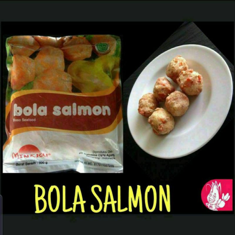 

Minaku Bola Salmon 200gr *