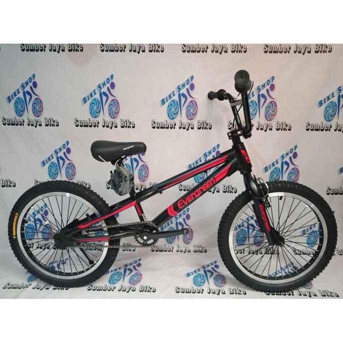 TERHANGAT SEPEDA  BMX  20 INCH EVERGREEN TORPEDO STANG  