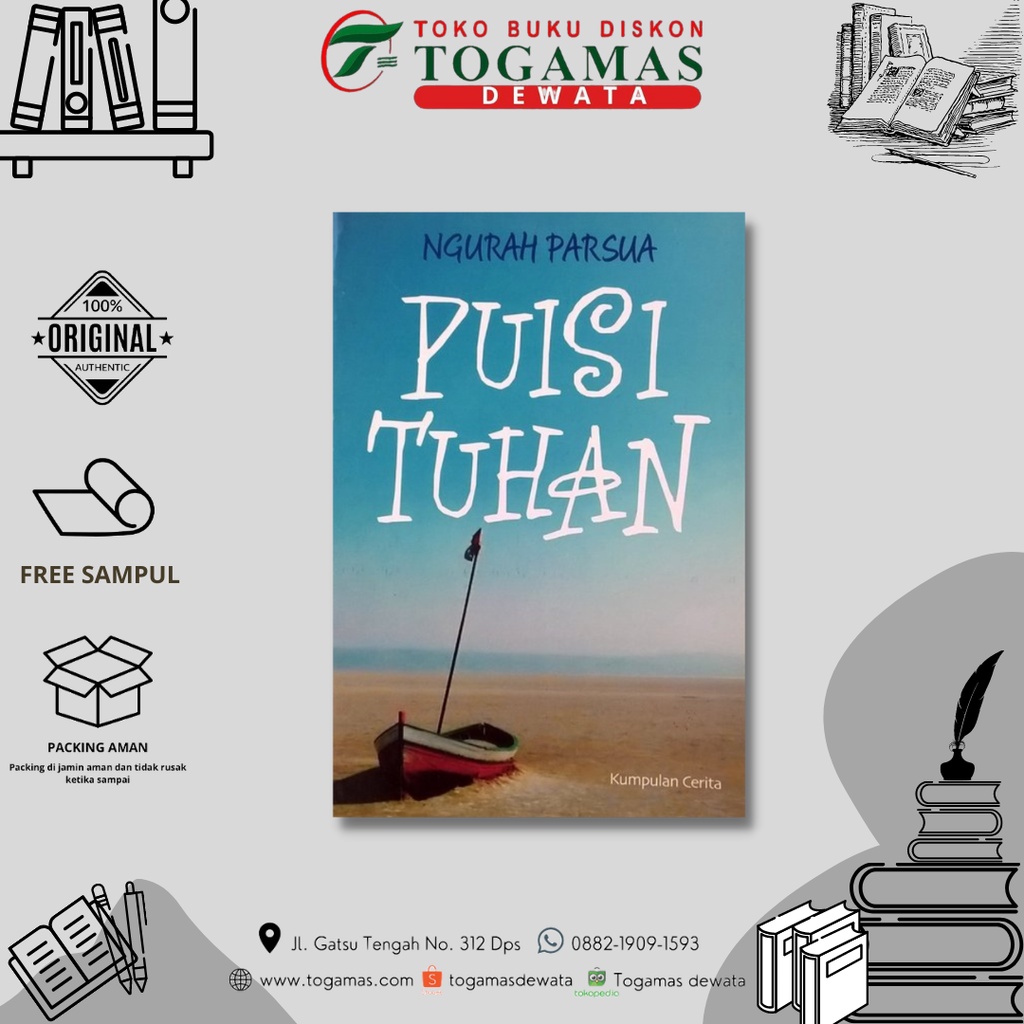 NOVEL PUISI | PUISI TUHAN,KUMPULAN CERPEN | NGURAH PARSUA