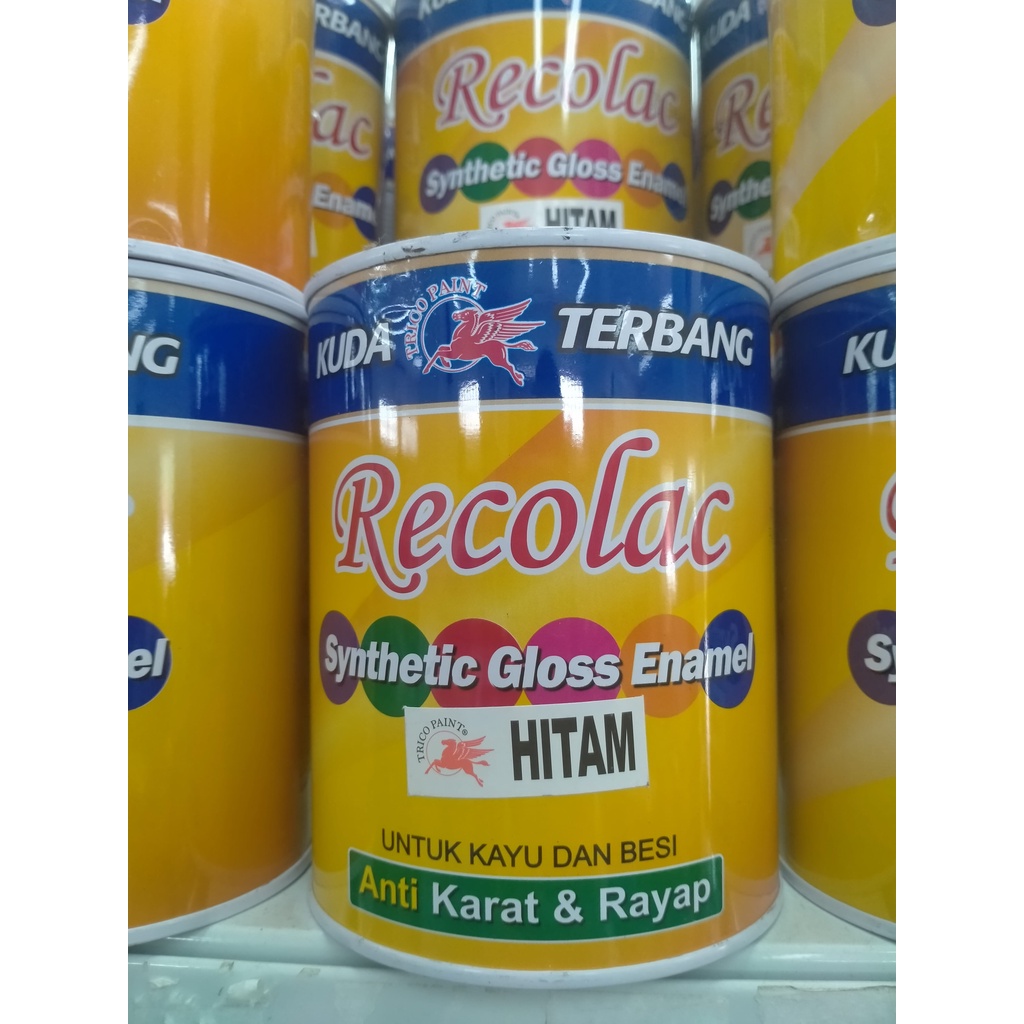 

Cat minyak RECOLAC / KUDA TERBANG putih1KG