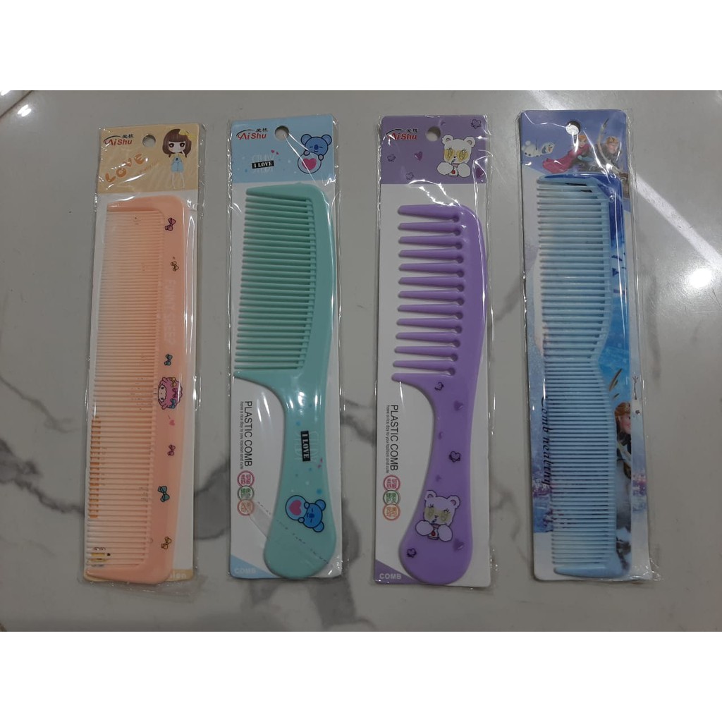 Sisir Rambut Karakter Lucu dan Unik