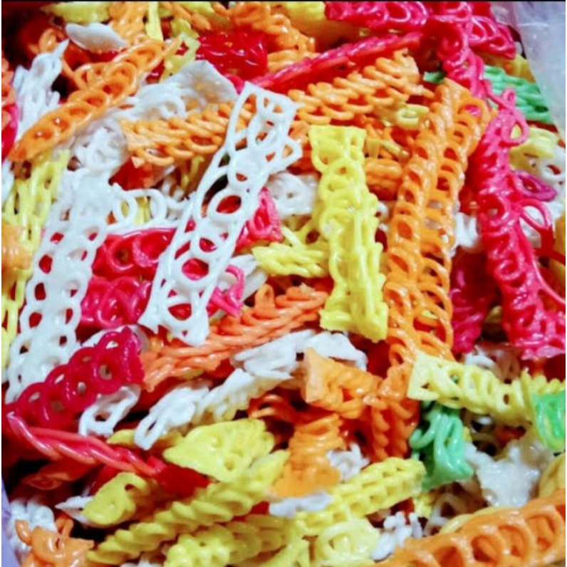 Aneka krupuk mentah 250gr