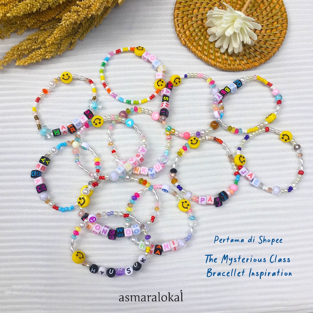GELANG MEMBER TREASURE  VOL III The Mysterious Class Bracellet Inspiration |  BEADS BRACELET | KPOP 