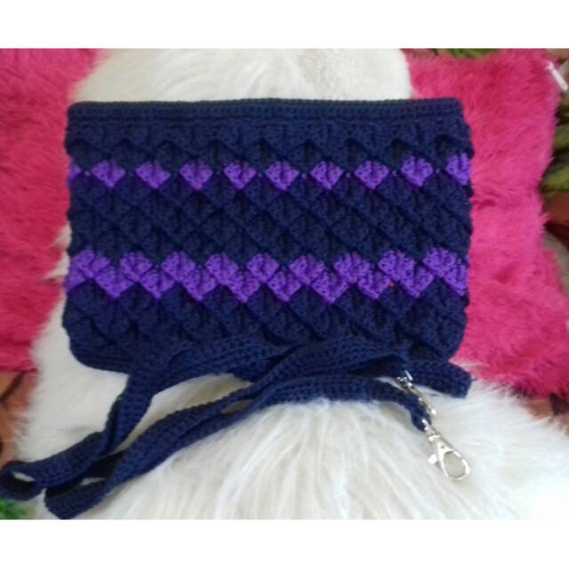 Tas benang rajut + furing