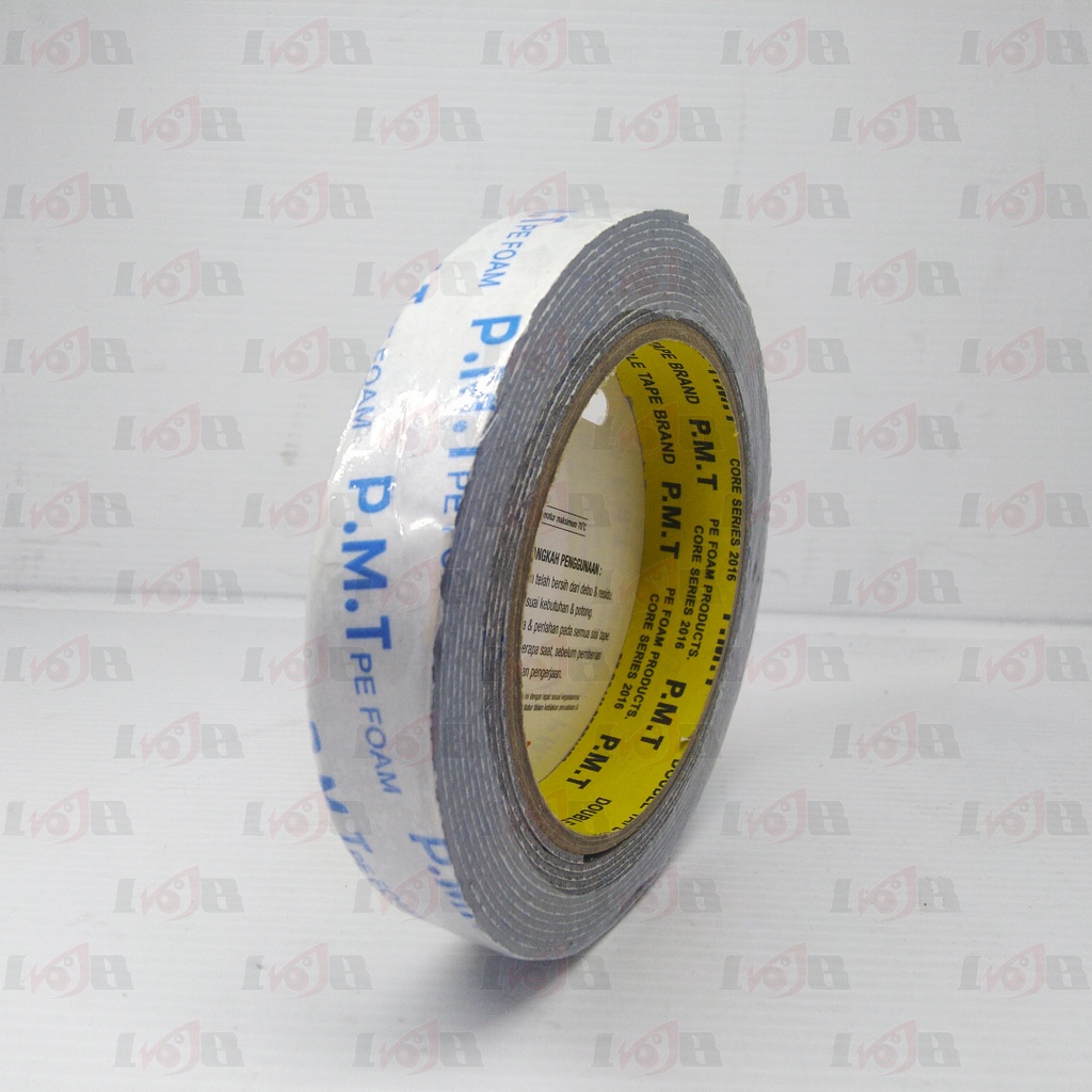 Double Tape 3M FOAM Busa Putih PE High Quality Lem Dobel Perekat