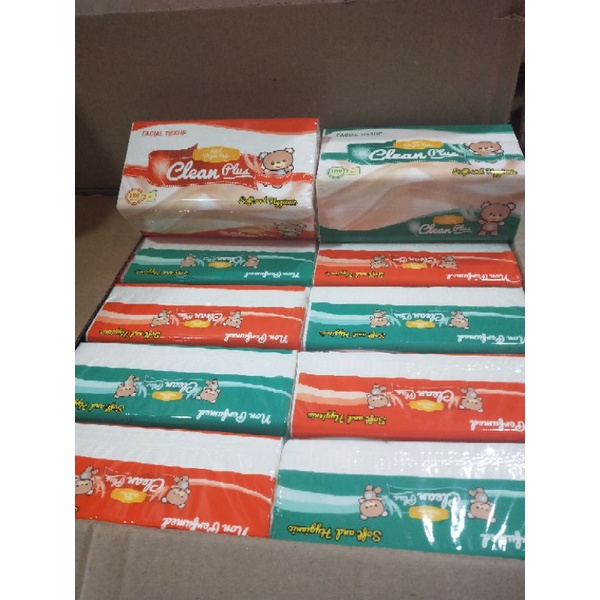 Tisu Clean plus 180sheet