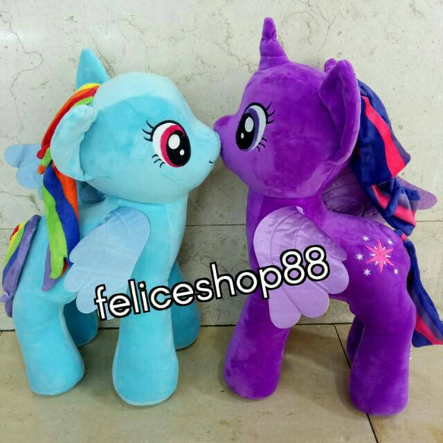  Boneka kuda poni  my little pony XXL Shopee Indonesia