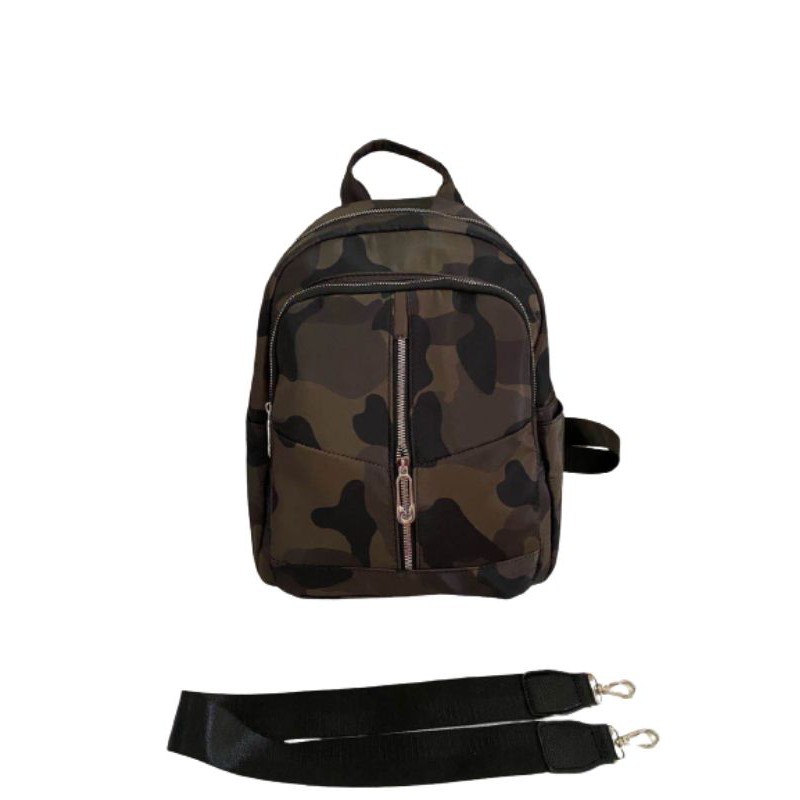 TAS PARASUT RANSEL 3 IN 1 / MODEL CEWE KEKINIAN / MODEL TAS TERBARU /TAS MOTIF