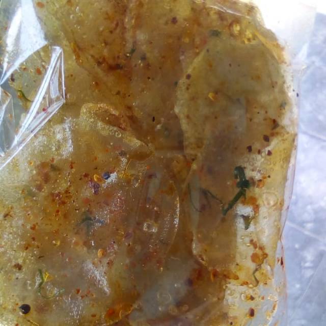 

Keripik elod pedas