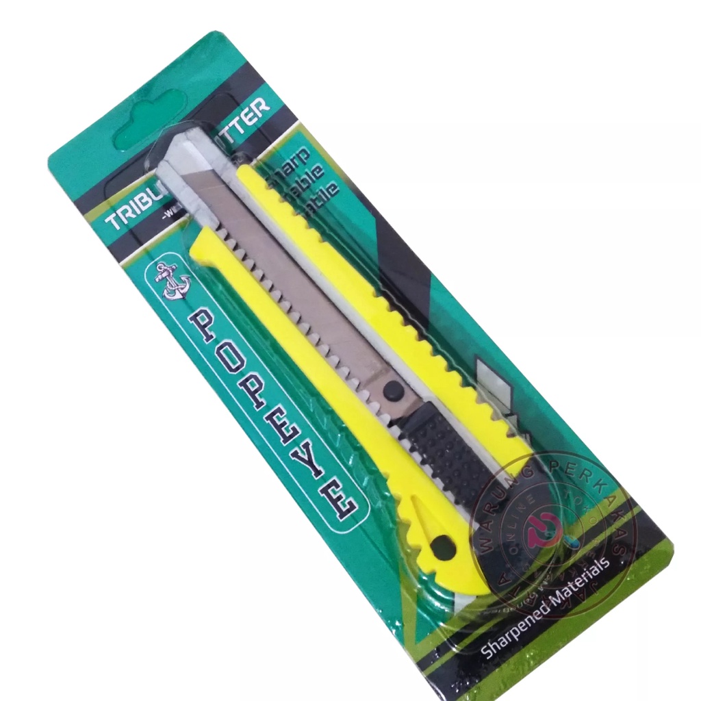 

POPAYE Cutter L-500 | Cutter Besar Kenko L-500 / Cutter Silet Pemotong ukuran Besar 1Pcs