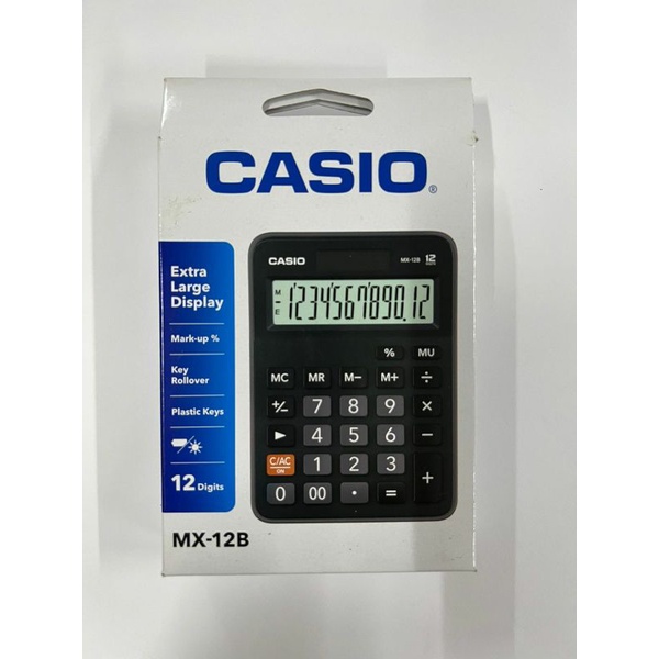 

calculator casio MX 12B