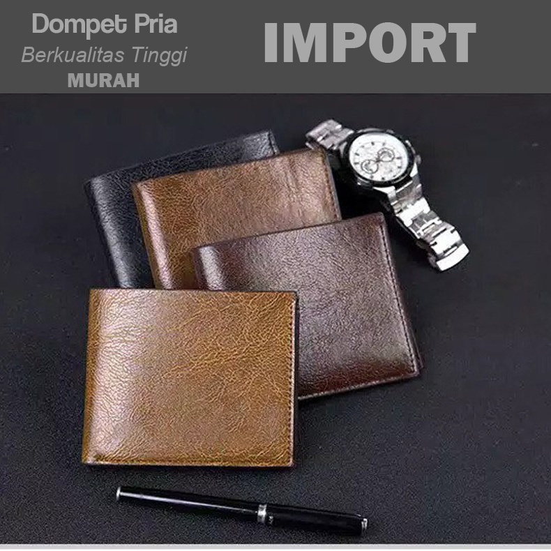 DOMPET PRIA KULIT IMPORT BERKUALITAS MURAH DAN BISA COD TAHAN BERTAHUN TAHUN