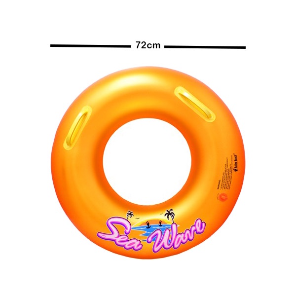 Ban Renang Dewasa Ukuran 28&quot; Jumbo Waterboom Pelampung Berenang Bulat Swim Ring SNI