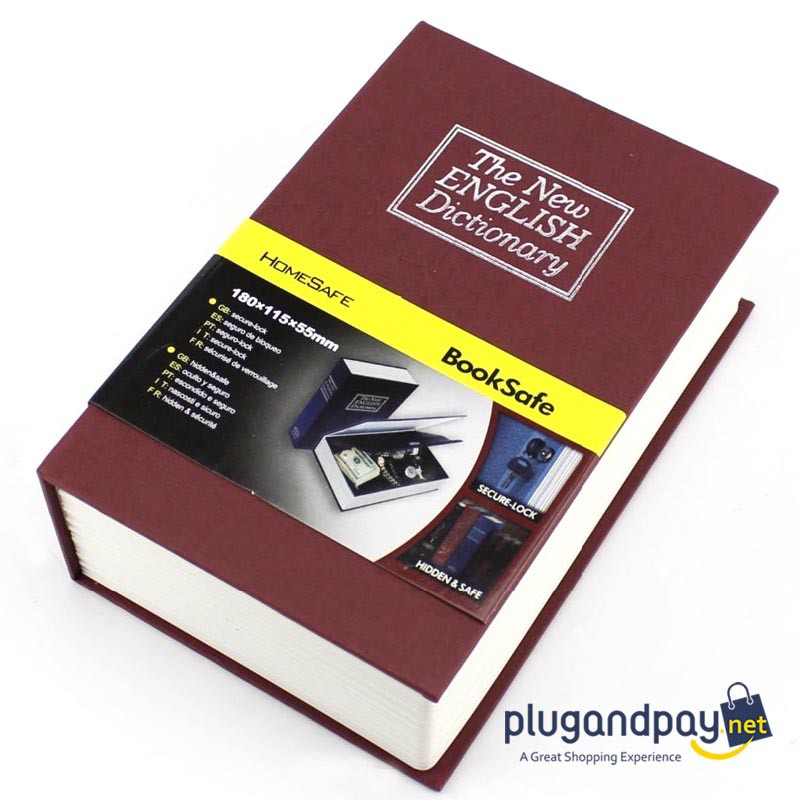 Security Dictionary Size Buku Kamus Brankas Penyimpanan Rahasia - pnp gadget