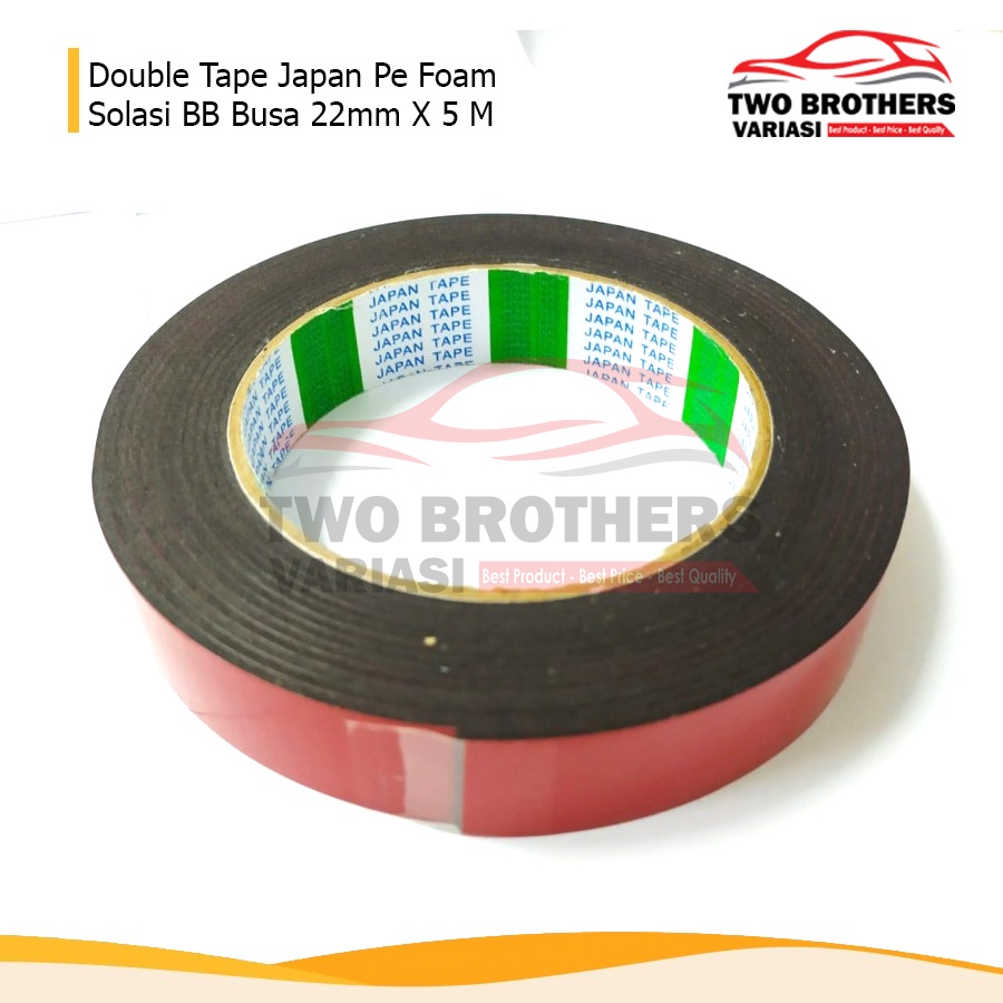 

Double Tape Japan Pe Foam Solasi BB Busa 22mm x 5 M