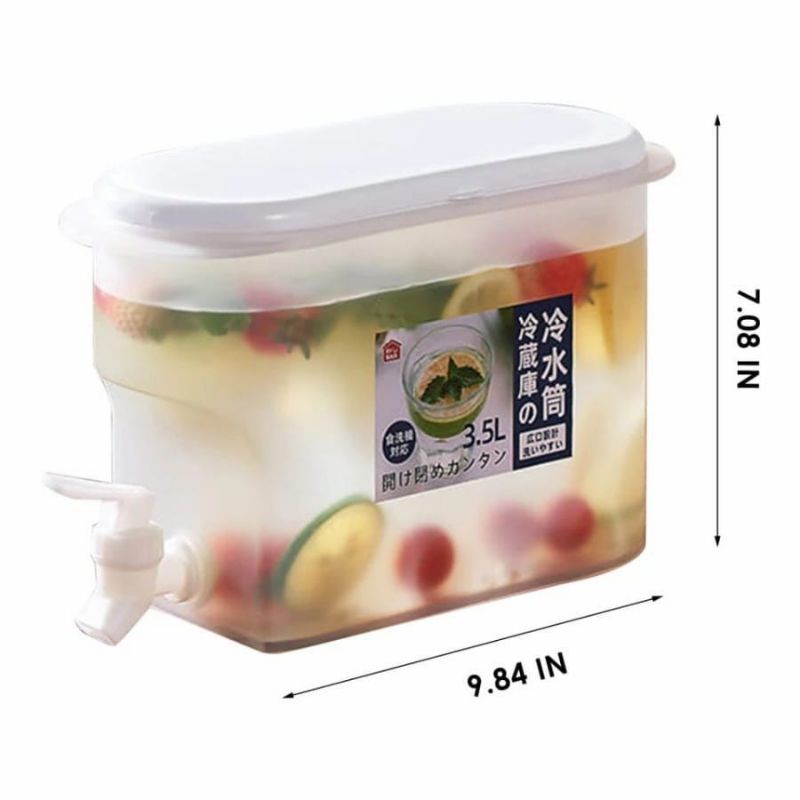 tempat air minum 3.5 liter jug waterinfused water jumbo