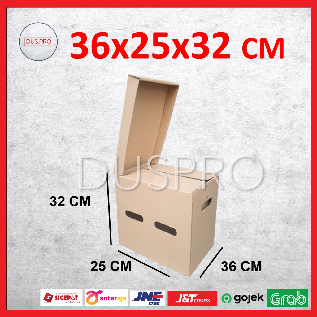 

KARDUS BOX ARSIP DOKUMEN 36X25X32 CM | PO 3 HARI TEBAL KOKOH BESAR KARTON ARSIP FILE KANTOR
