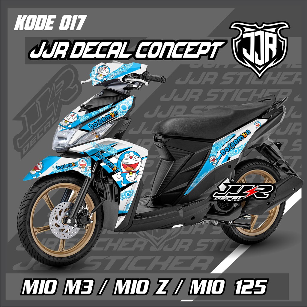 Stiker Decal YAMAHA MIO M3-MIO 125-MIOZ FULL BODY DORAEMON