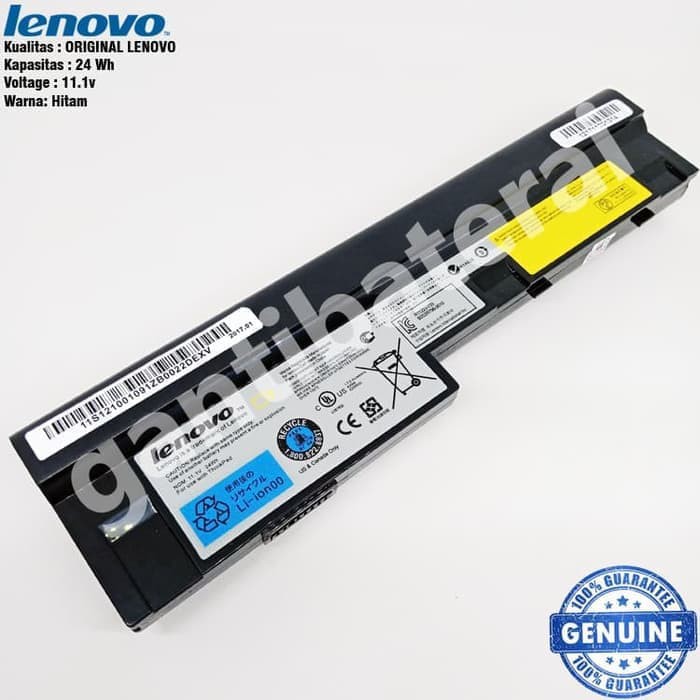 Original Baterai Lenovo IdeaPad S10-3 S10-3S S100 S110 S205 U160 U165