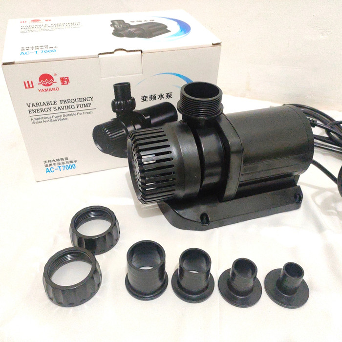 mesin pompa air kolam ikan low watt YAMANO AC-T 7000/act 7000