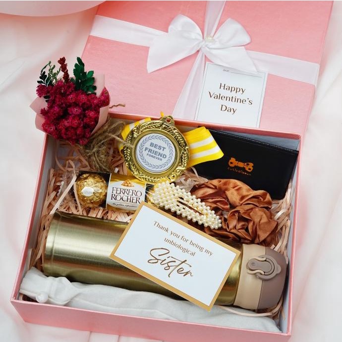 

VALENTINE GIFT FOR HER HAMPERS KADO CUSTOM BOX FVV54DC41