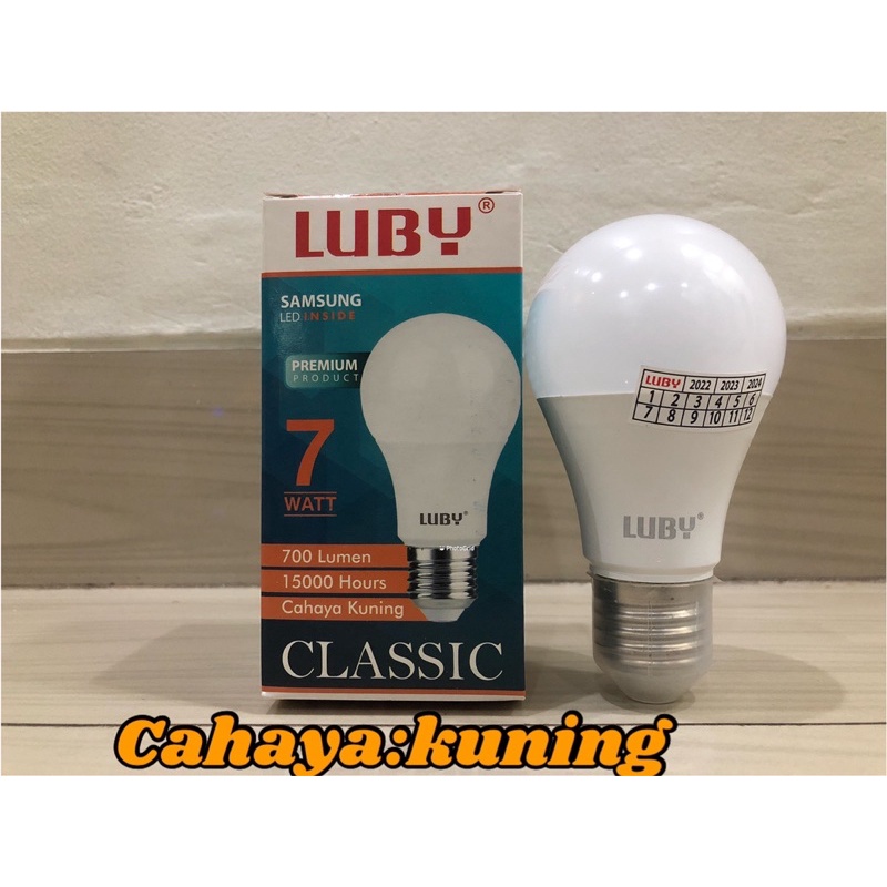 BOHLAM LED LUBY CLASSIC CAHAYA KUNING