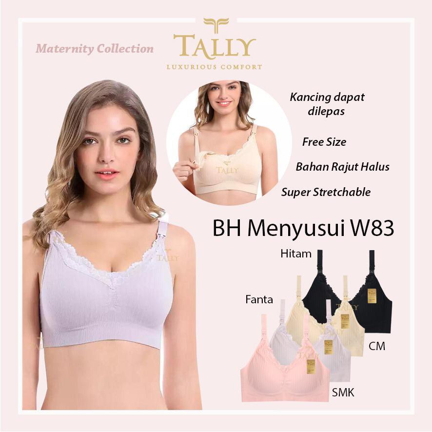 Bra Hamil Menyusui Seamless Fashion Tally W83 / BH Menyusui Maternity Seamless Lembut Tally W 83