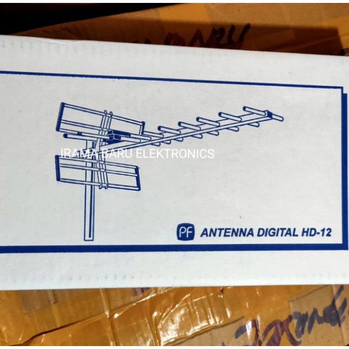 Antenna TV Digital PF HD 12 HD 12 ANTENA LUAR OUTDOOR + KABEL