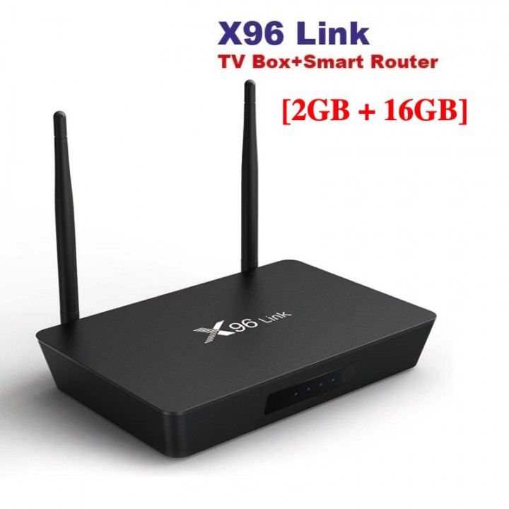 913 X96 LINK - Android 7.1 Smart TV Box Dual Band WiFi - RAM 2GB ROM 16GB