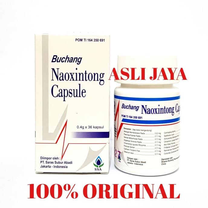 Buchang Naoxintong Capsule / Kapsul (Botol)