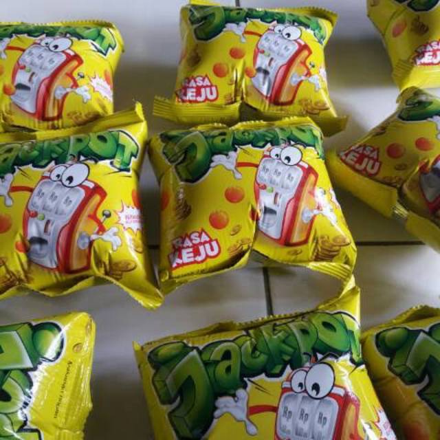 CHIKI BERHADIAH JACKPOT RASA KEJU / CIKI JACKPOT / SNACK KEJU MURAH