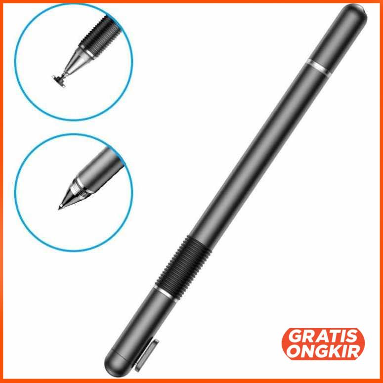 Baseus 2 in 1 Capacitive Touch Screen Stylus Pen Aluminium - ACPCL-01