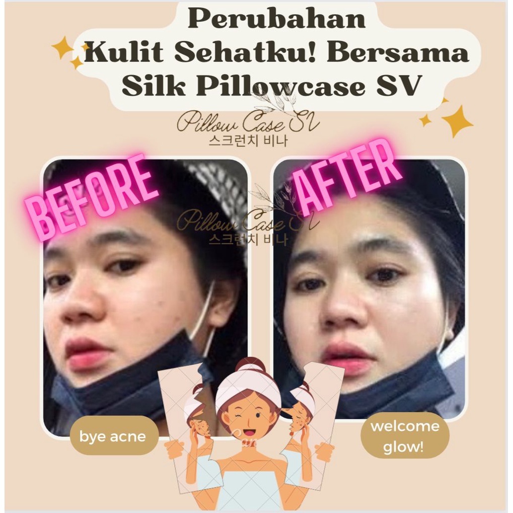 SARUNG BANTAL SILK SATIN BY SV ROSE GOLD| CASE BANTAL SATIN | PILLOW CASE SATIN |COVER BANTAL