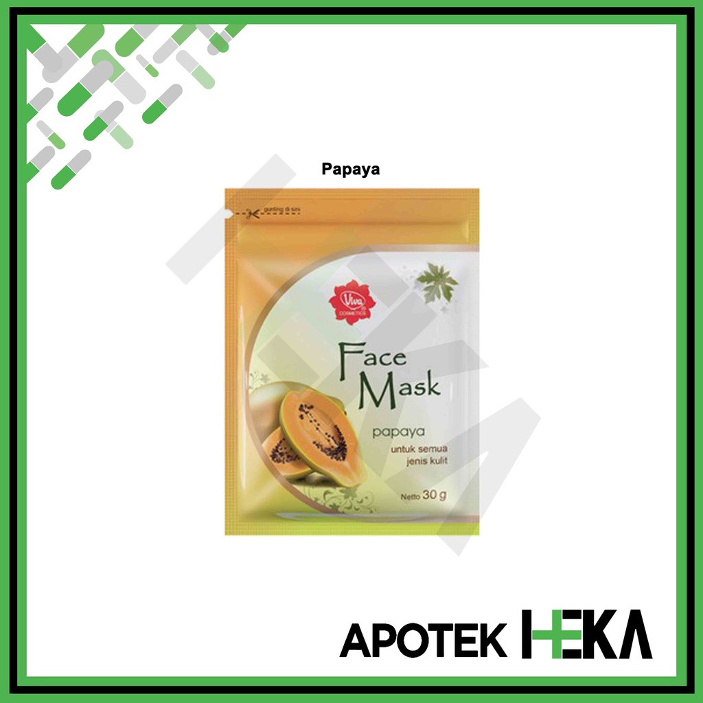 Viva Face Mask 30 g - Masker Wajah (SEMARANG)