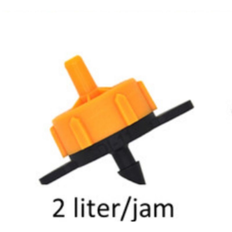 DRIPPER EMITTER 2L/H DRIP IRIGASI TETES FERTIGASI SELANG PE