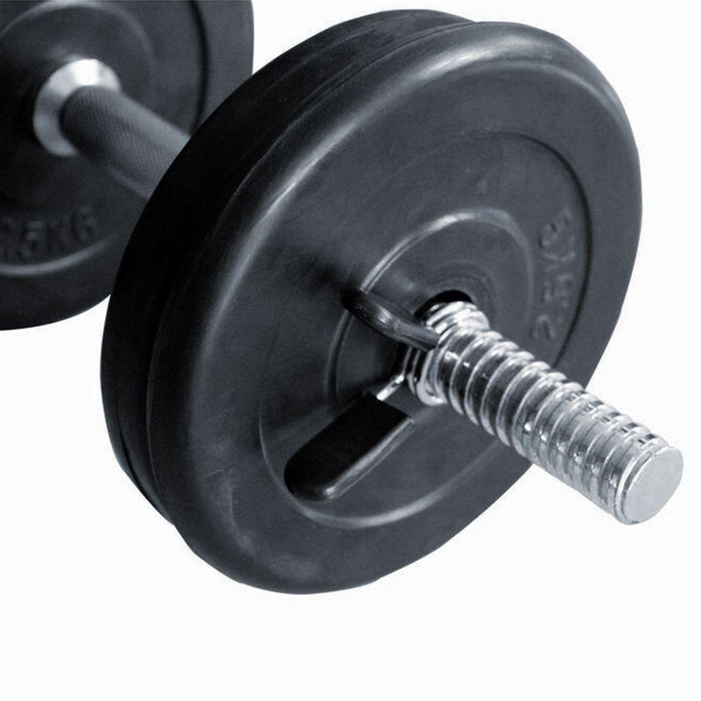 Lanfy Klip Barbel Alat Angkat Berat Kualitas Tinggi Pelatihan Kebugaran Angkat Berat Aksesoris Anti-loosening Gesper Lock Dumbbells Barbel Clamp