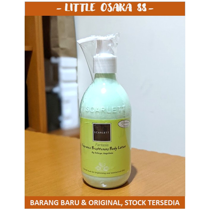 Scarlett Fragrance Brightening Body Lotion Krim Badan 300 ml