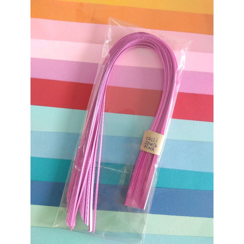 

Kertas Paper Quilling 1 x 330mm 150gsm BACA DESKRIPSI