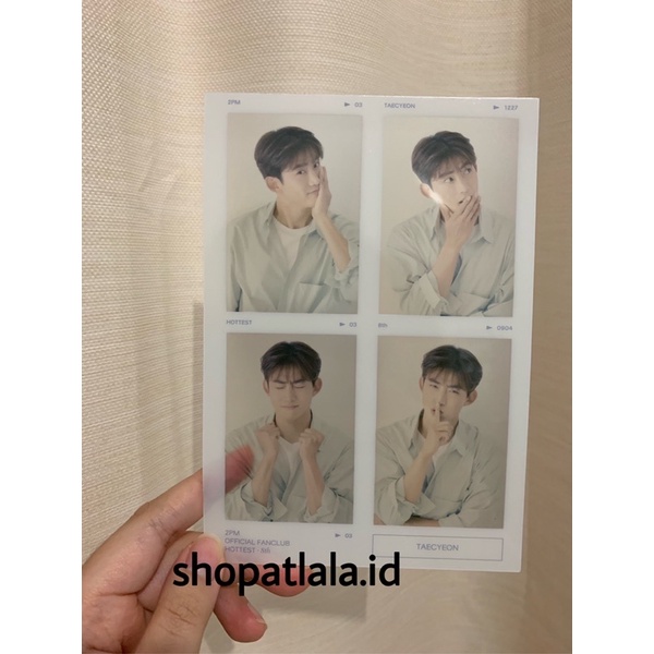 2PM Photofilm Taecyeon 8th Hottest Fankit Fanclub Kit