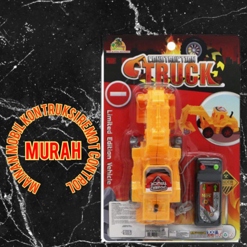 Mobil remote kabel termurah - mainan mobil kontruksi