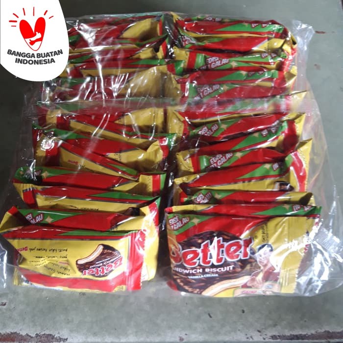 

Better Biscuit Coklat Sandwich isi 15 sachet