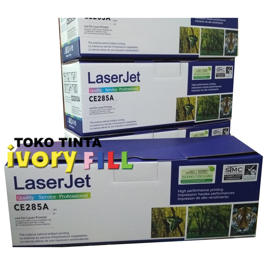 Toner Cartridge Kompatible Canon 325 326 LBP 6000 6030 MF 3010 285A Siap pakai lengkap