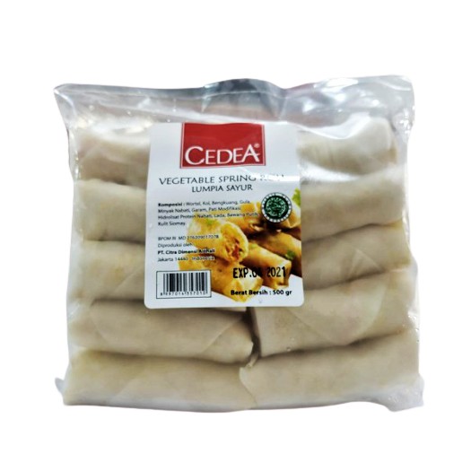 

CEDEA Spring Roll Lumpia Sayur 500gr