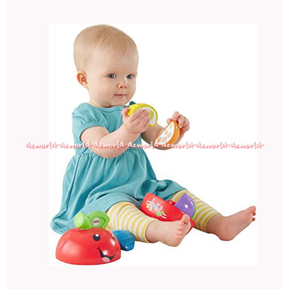 Fisher Price Laugh&amp;Learn Learning Happy Apple Mainan Edukasi Bayi Bentuk Apel